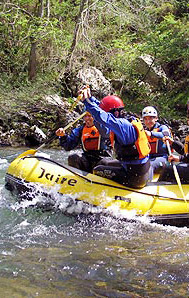 rafting en Asturias